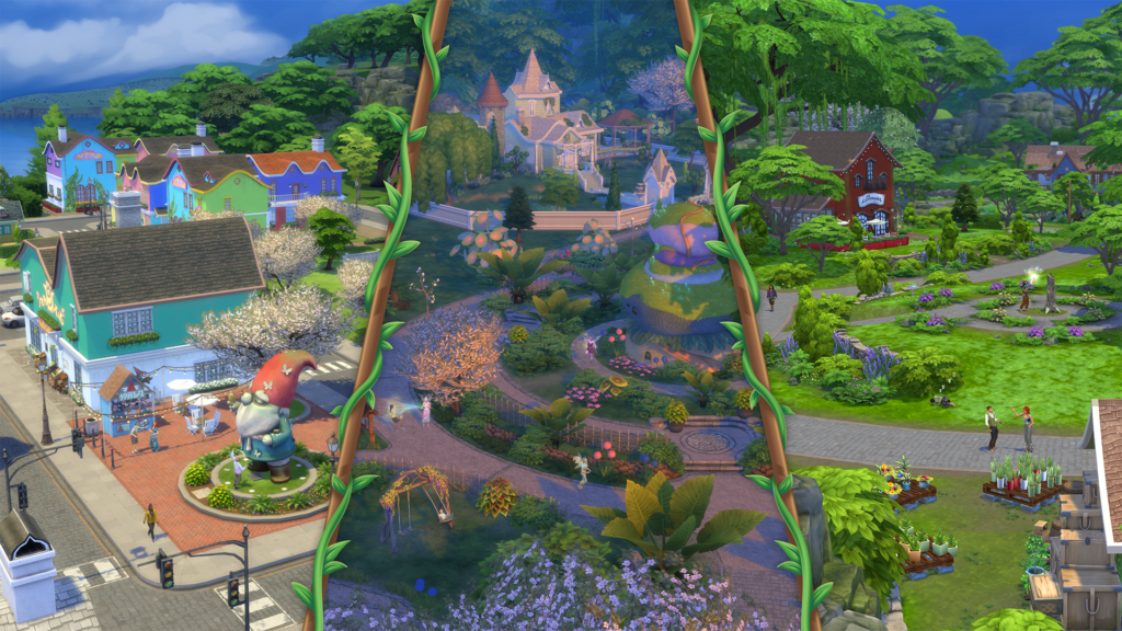 LEAK: First In-Game Look at The Sims 4 Enchanted by Nature 2 the sims 4 enchanted by nature screen leak