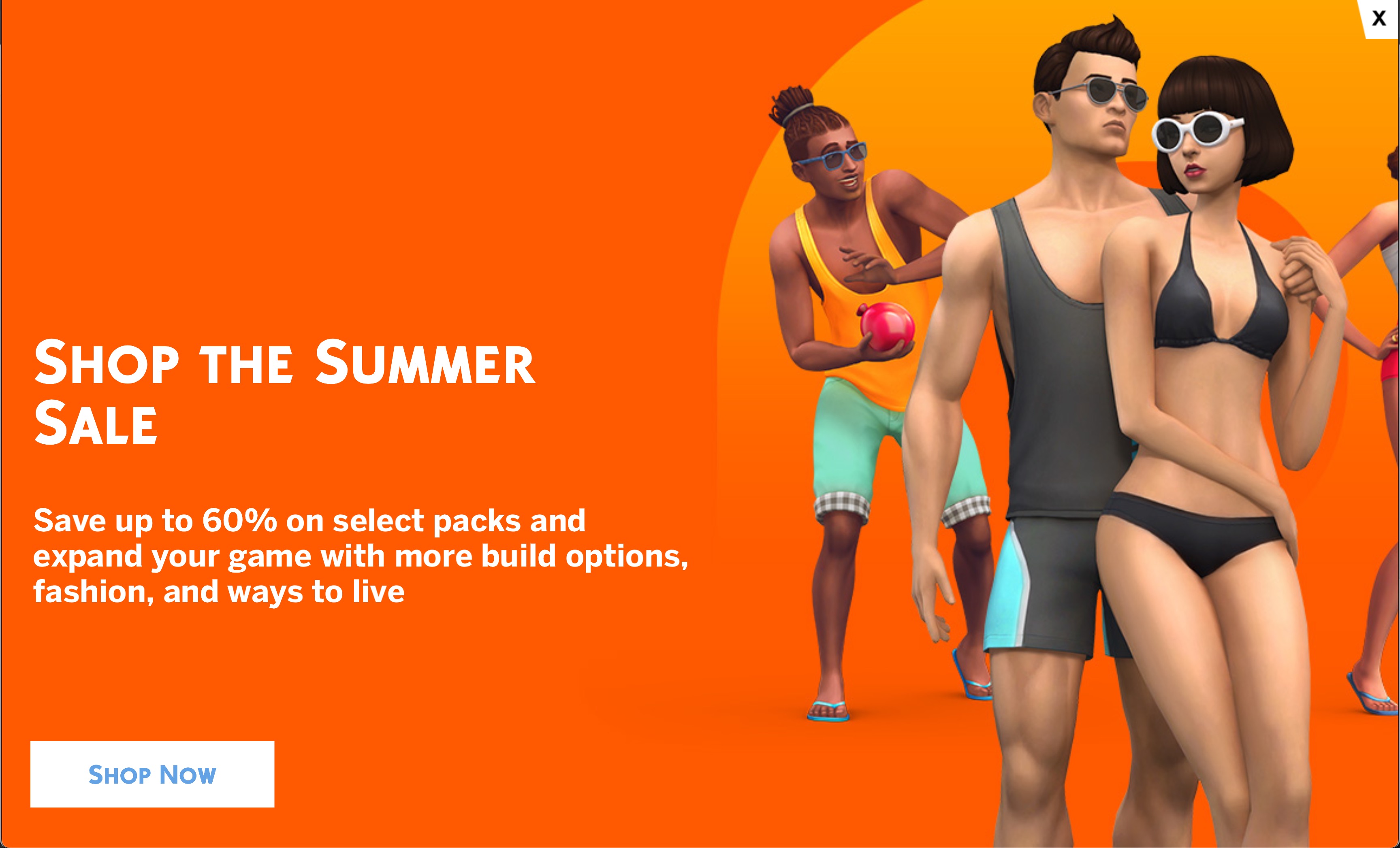 Deal Alert: Huge Savings During The Sims 4 Summer Sale!