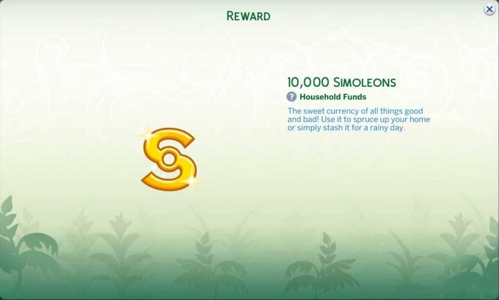 The Sims 4 Nature's Calling Event Week 4 Guide 47 10000 simo