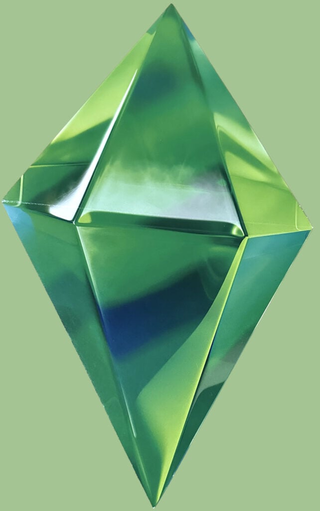 The Sims Board Game- Plumbob Game Board