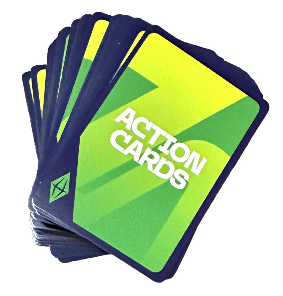 The Sims Board Game- Action Card Stack