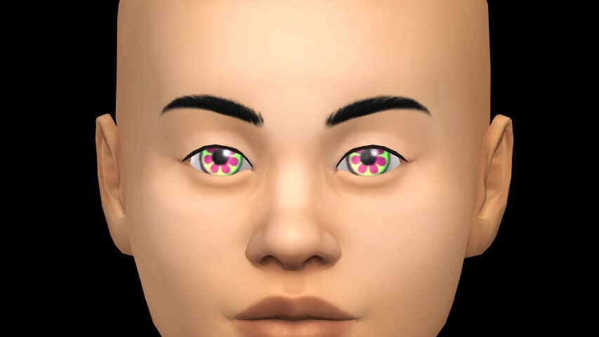 The Sims 4 Enchanted by Nature CAS Overview: Wings & Things 277 EYECOLOR 2 edited