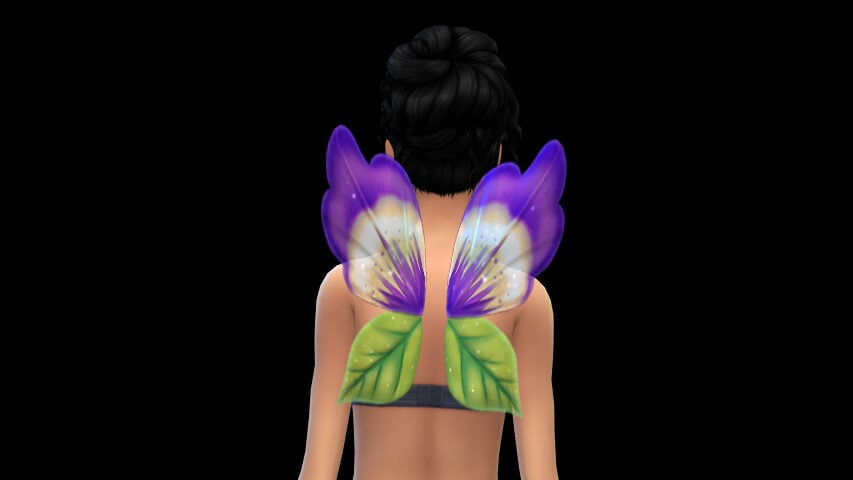 The Sims 4 Enchanted by Nature CAS Overview: Wings & Things 260 FEMWING 12 edited