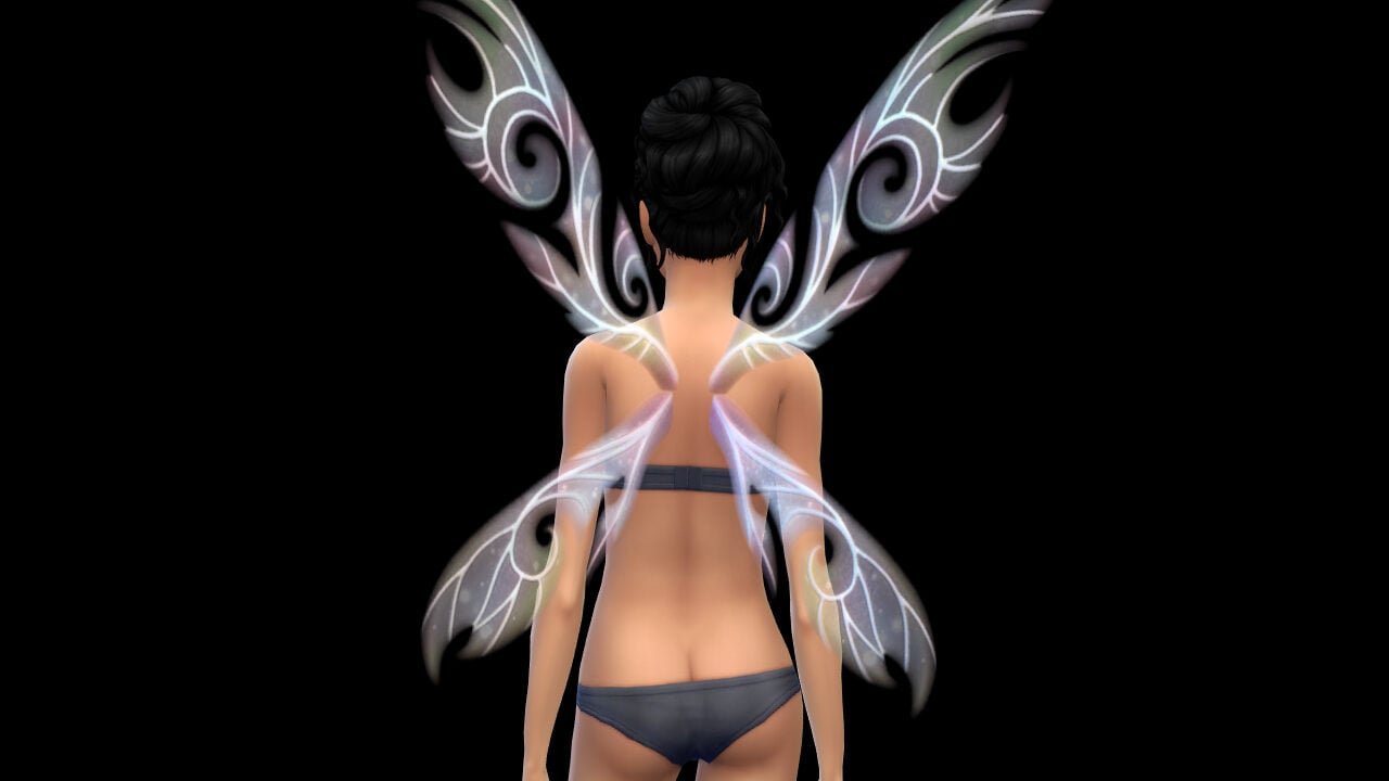 The Sims 4 Enchanted by Nature CAS Overview: Wings & Things 275 FEMWING 27 edited