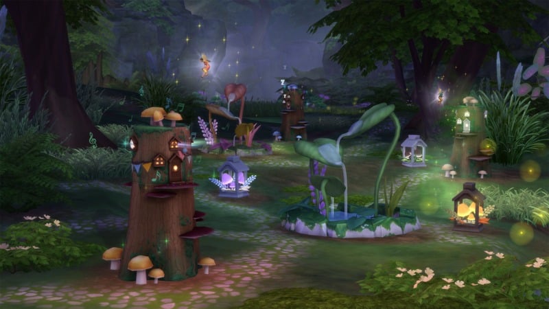The Sims 4 Enchanted by Nature Has Released! 4 Fairy Garden Digital Content