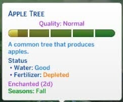 The Sims 4 Houseplants and Gardening Upgrades in Enchanted by Nature 19 The Sims 4 Houseplants Enchanted by Nature, New Information Panel