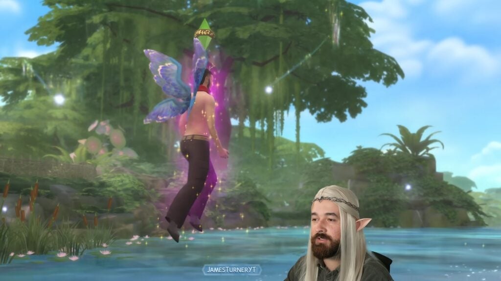 New Fairy Gameplay Details for The Sims 4 Enchanted by Nature 5 JT Turing into Fairy