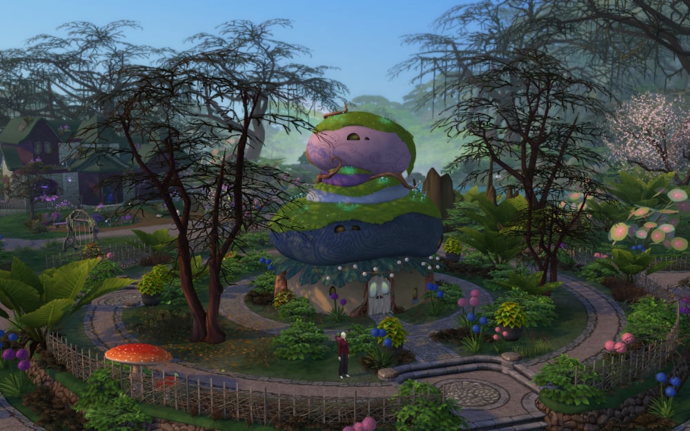 Spinning a Tale: Guide to Fables in The Sims 4 Enchanted by Nature 8 Mossveil Fairy Hub