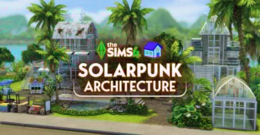 SIMS 4 SOLARPUNK Architecture FI