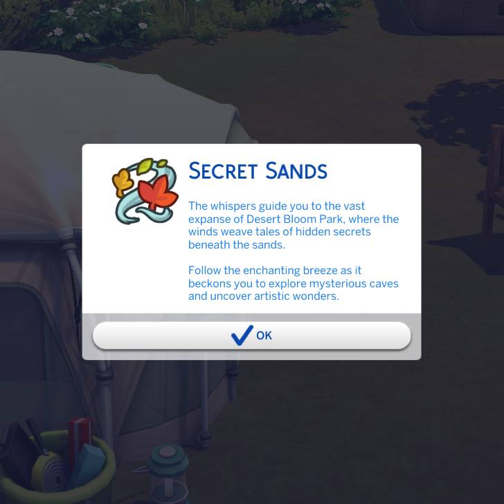 Sands quest 1