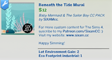 The Sims 4 Baby Mermaid & The Sailor Boy CC Pack Overview 32 Screenshot 2025 07 02 145359