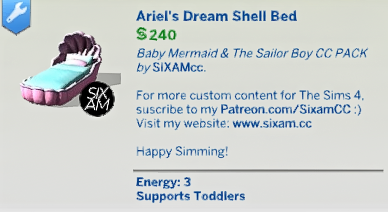 The Sims 4 Baby Mermaid & The Sailor Boy CC Pack Overview 29 Screenshot 2025 07 02 145416