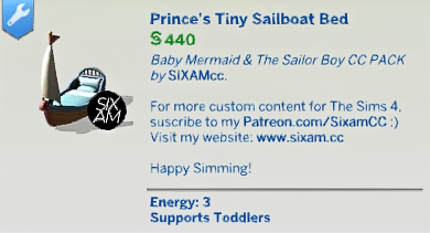 The Sims 4 Baby Mermaid & The Sailor Boy CC Pack Overview 27 Screenshot 2025 07 02 145421