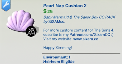 The Sims 4 Baby Mermaid & The Sailor Boy CC Pack Overview 18 Screenshot 2025 07 02 145614