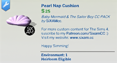 The Sims 4 Baby Mermaid & The Sailor Boy CC Pack Overview 19 Screenshot 2025 07 02 145619
