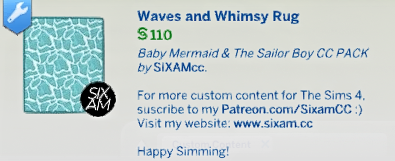 The Sims 4 Baby Mermaid & The Sailor Boy CC Pack Overview 14 Screenshot 2025 07 02 145649