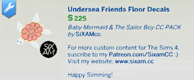 The Sims 4 Baby Mermaid & The Sailor Boy CC Pack Overview 13 Screenshot 2025 07 02 145654