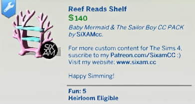 The Sims 4 Baby Mermaid & The Sailor Boy CC Pack Overview 12 Screenshot 2025 07 02 145700