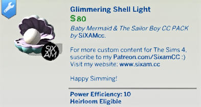 The Sims 4 Baby Mermaid & The Sailor Boy CC Pack Overview 9 Screenshot 2025 07 02 145713