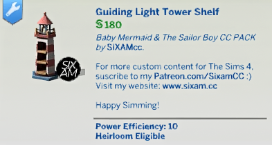 The Sims 4 Baby Mermaid & The Sailor Boy CC Pack Overview 8 Screenshot 2025 07 02 145718