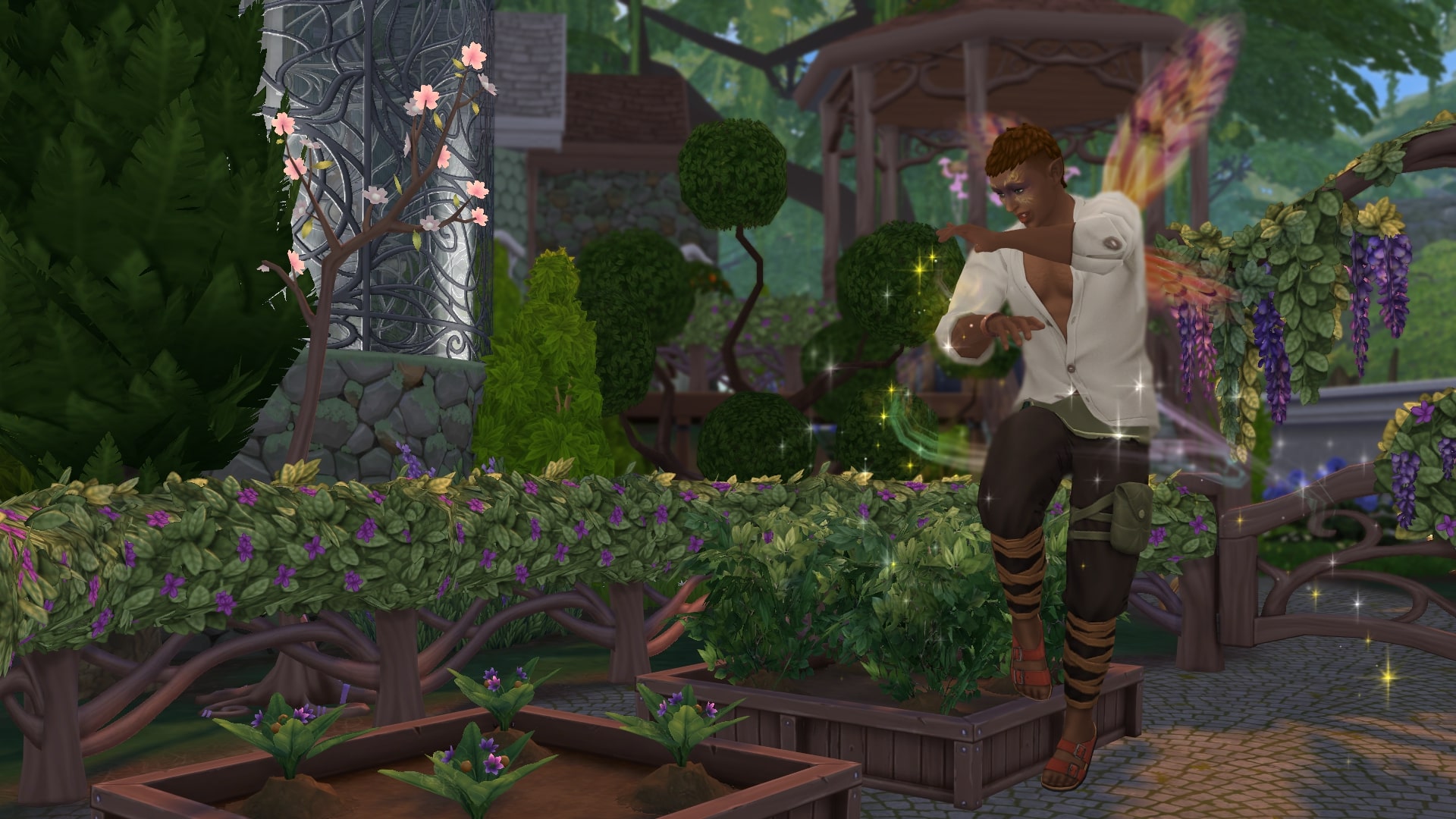 The Sims 4 Houseplants in Enchanted by Nature