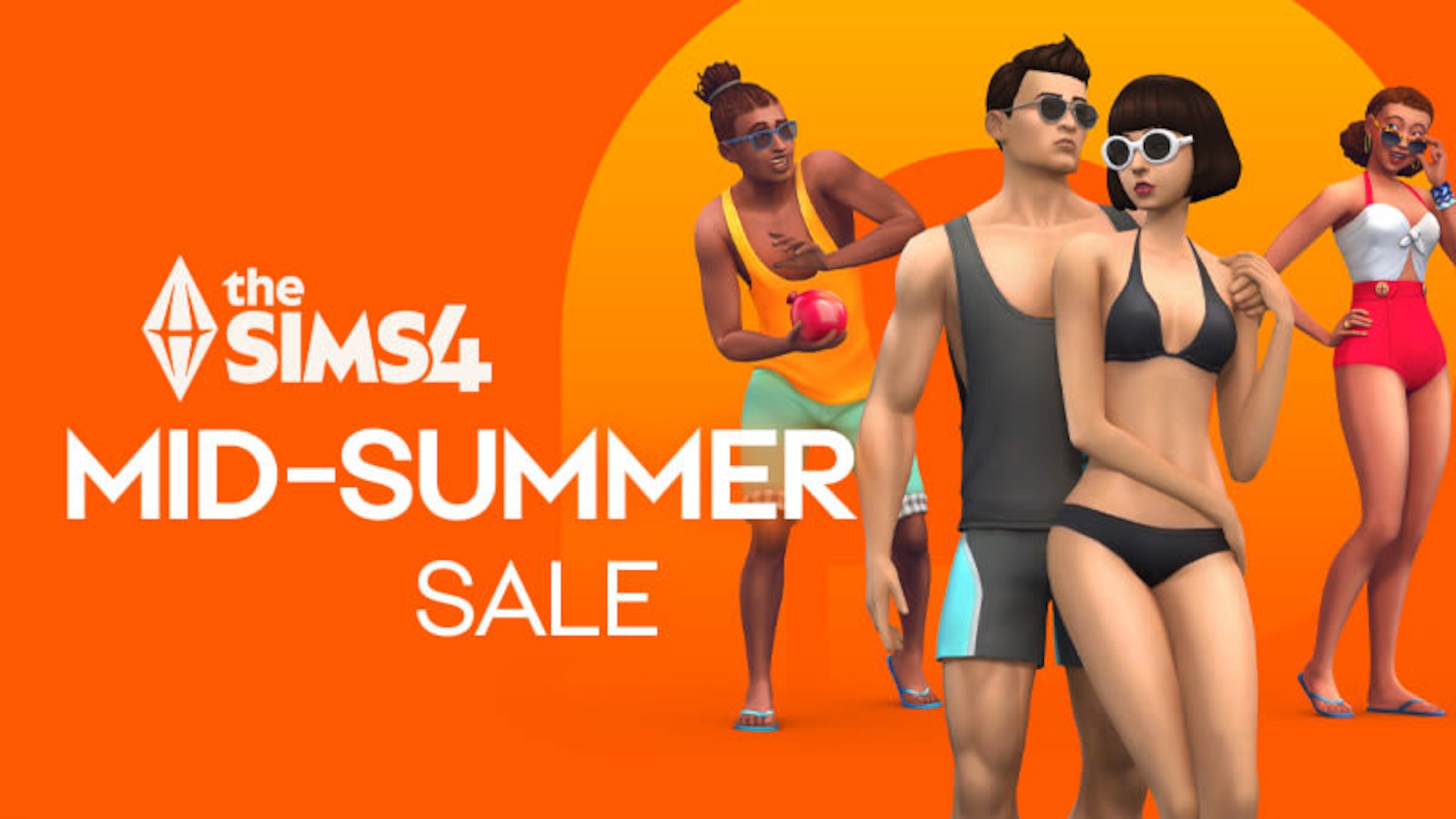 Deal Alert: Huge Savings During The Sims 4 Mid-Summer Sale! 6 SimsMidSummer centered 3UP promo tile