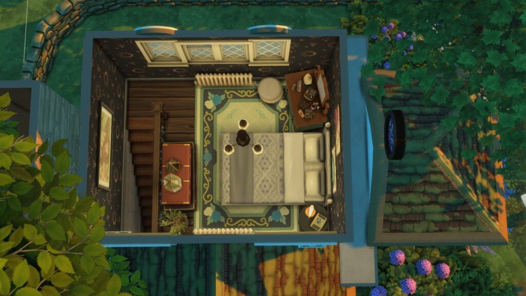 The Sims 4 Glass Walls Build Tips: Through the Simming Glass 22 First floor plan