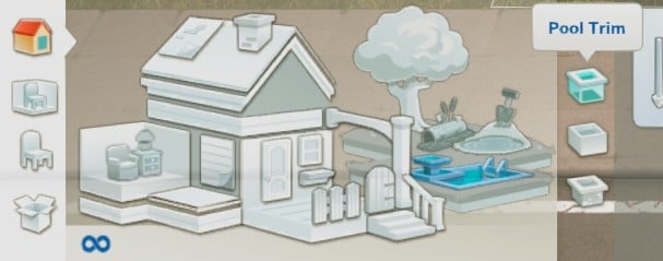 To Pool or Not To Pool: The Sims 4 Pool Designs & Tips 5 UI of sims 4 build screen