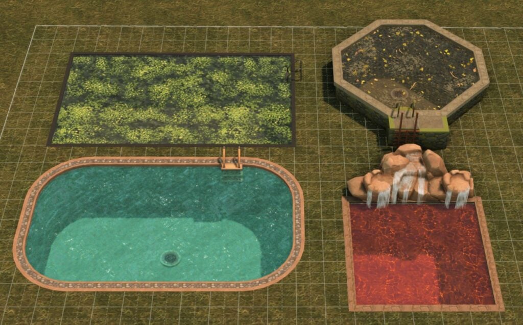 To Pool or Not To Pool: The Sims 4 Pool Designs & Tips 9 4 different pool types