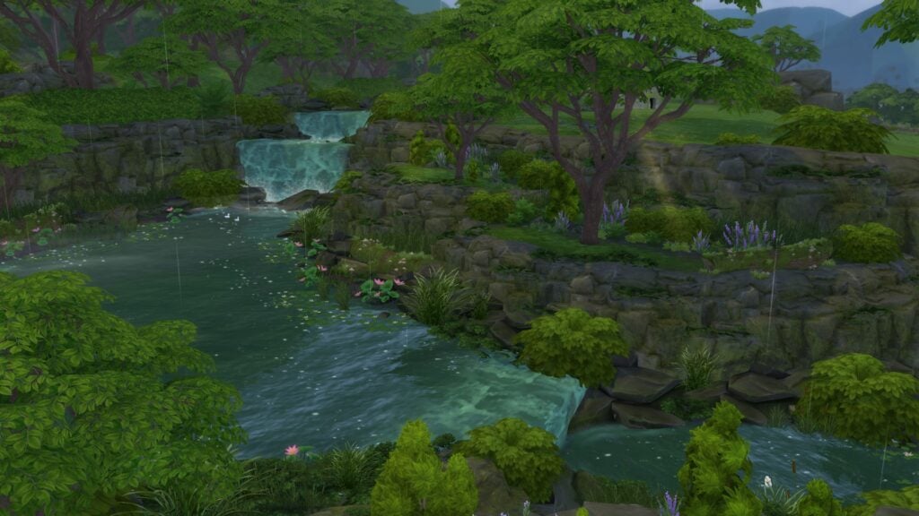 Exploring The Lore and History of Innisgreen 7 Waterfall in Adhmor 1