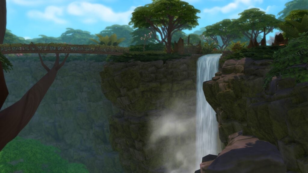 Exploring The Lore and History of Innisgreen 11 Waterfall in Everdew 1