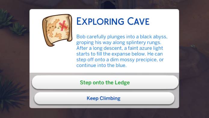 The Sims 4 Nature's Calling Event Week 4 Guide 12 Step onto the ledge