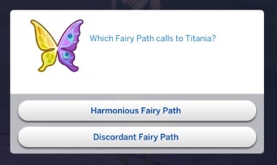 The Sims 4 Enchanted by Nature Aspirations Guide 7 fairy choice