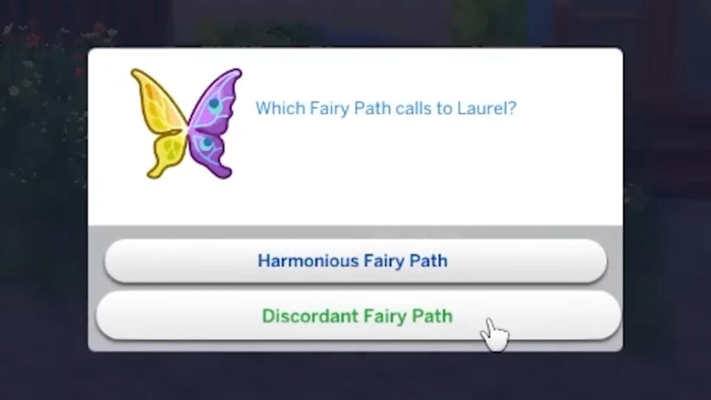 New Fairy Gameplay Details for The Sims 4 Enchanted by Nature 14 fairy path chocies