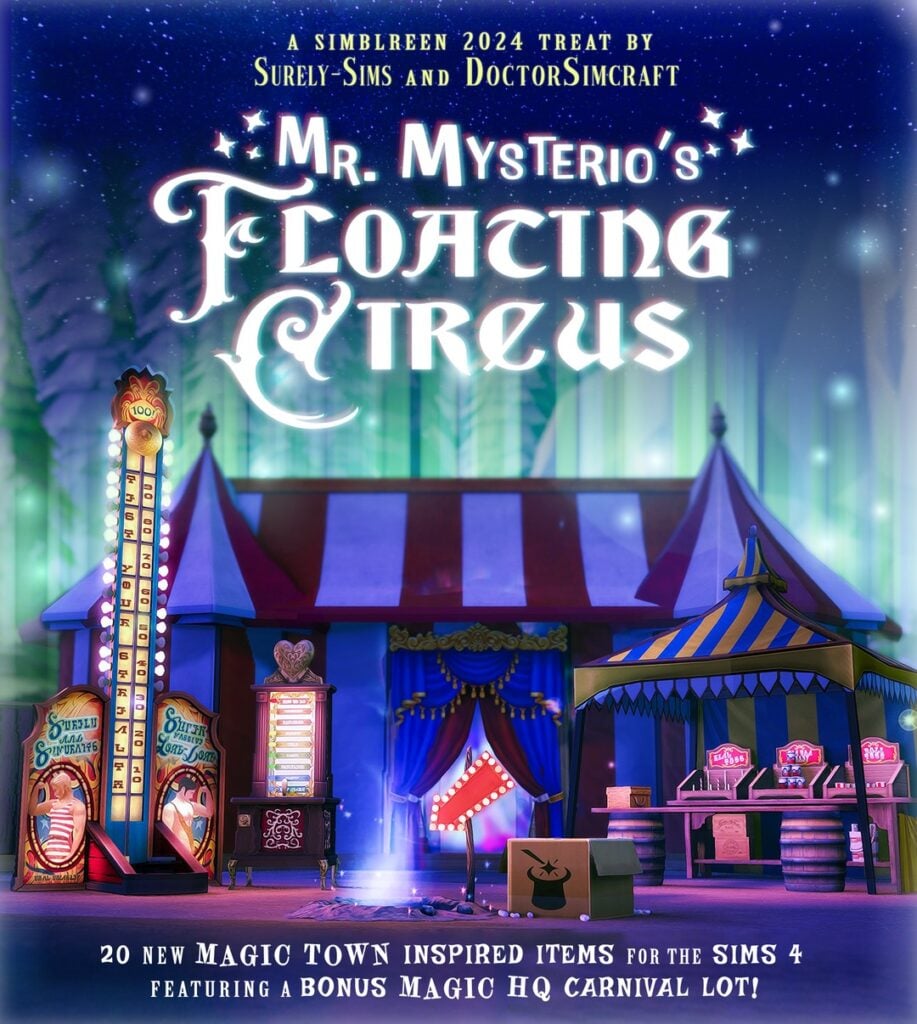 The Sims 4 Circus Community Content: CC, Mods and Challenges 26 floatingcircus