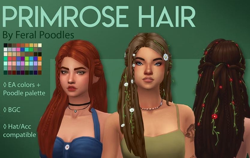 CC Spotlight: Whimsical Sims 4 Fairy CC You Need In Your Game! 12 hair