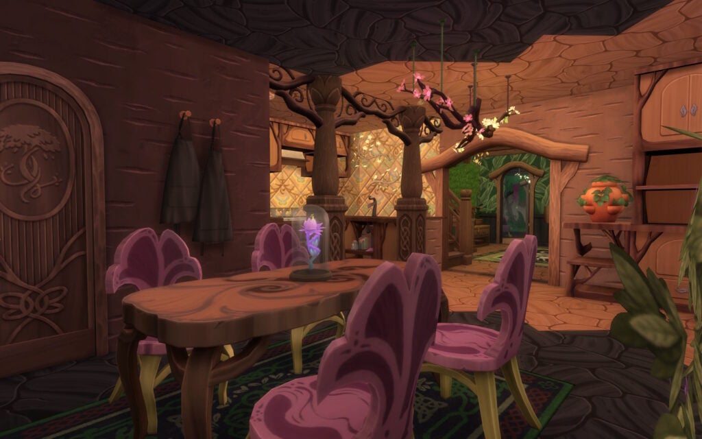 The Sims 4 Story Starter Kit: Magical Manipulation 30 livingdining1