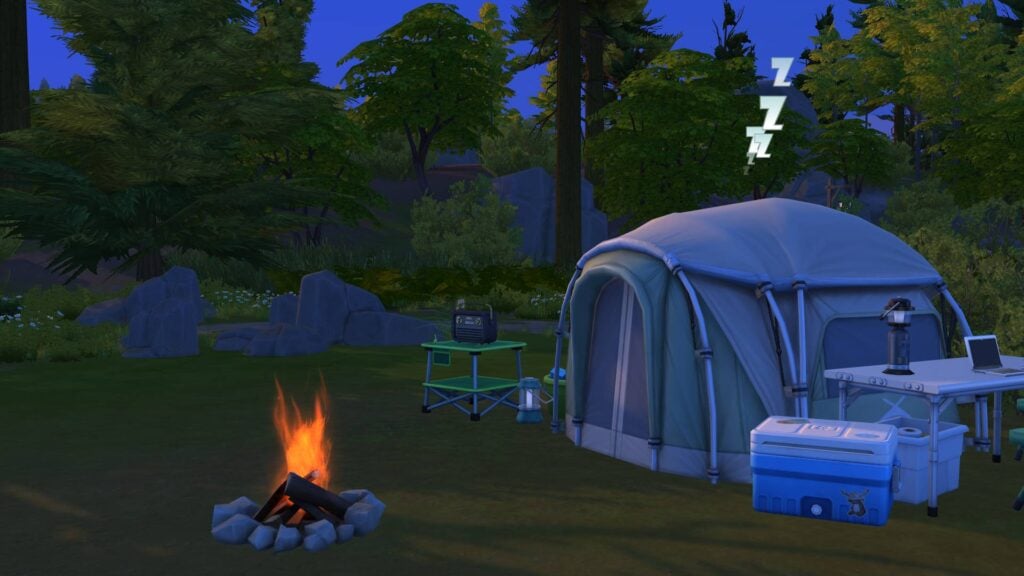 pancakes camping
