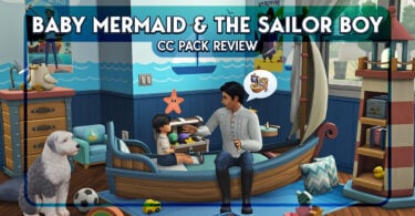 sims 4 baby mermaid the sailor boy cc pack review
