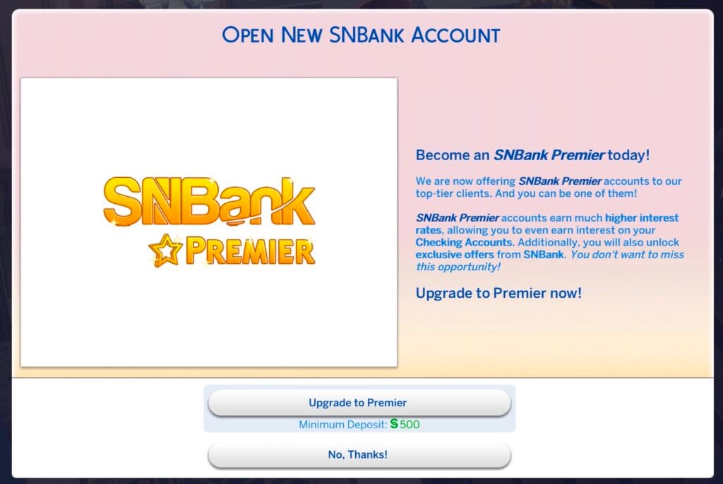 sims 4 banking mod guide sim national snb 1