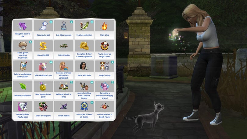 sims 4 bingo challenge fi