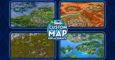 sims 4 custom map replacements fe 2025
