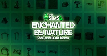 sims 4 enchanted by nature cas and build items