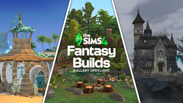 Gallery Spotlight: The Sims 4 Enchanting Fantasy Builds