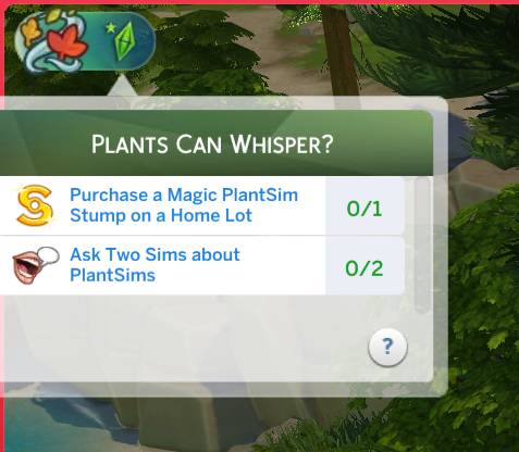 The Sims 4 Nature's Calling Event Week 4 Guide 25 tasks 6