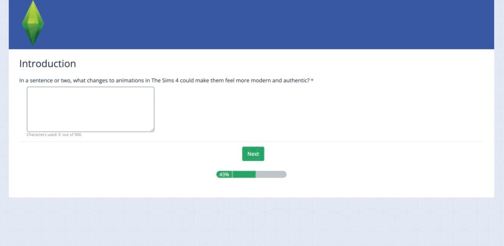 the sims 4 animations survey 4