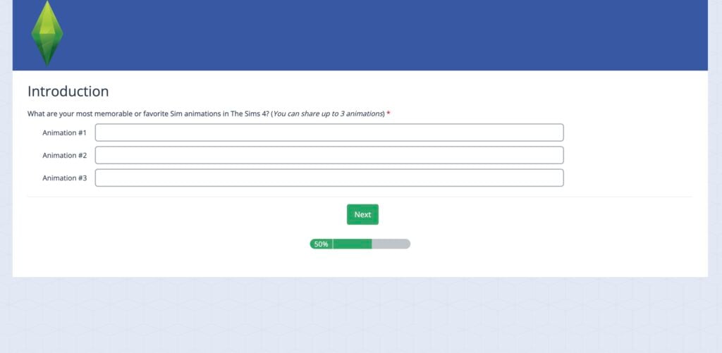 the sims 4 animations survey 5