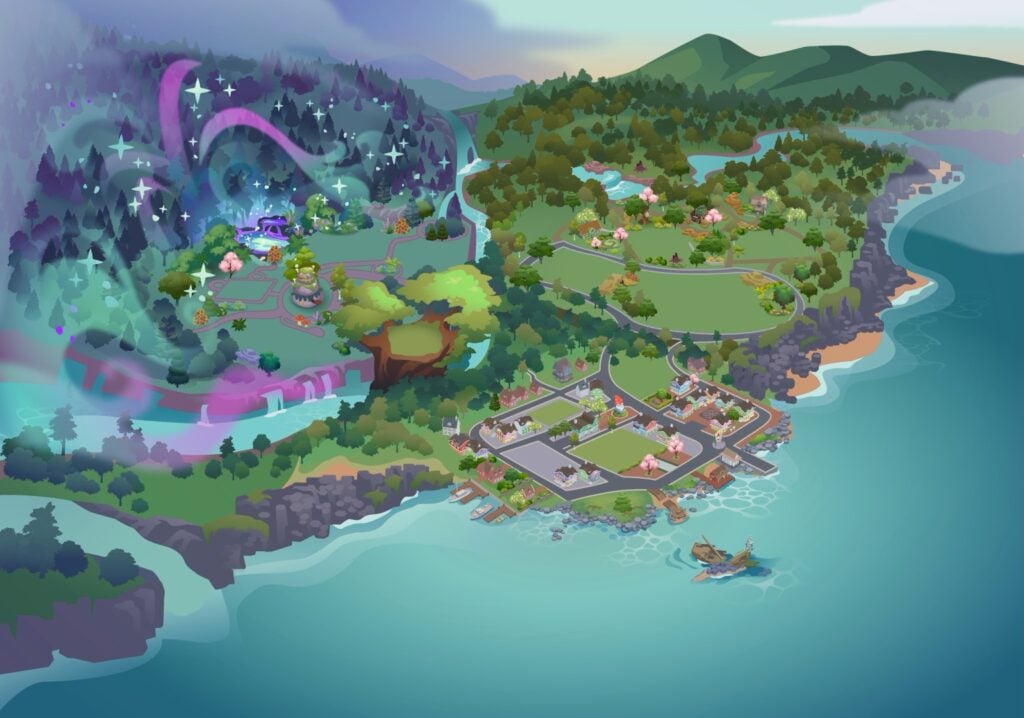 the sims 4 innisgreen world map