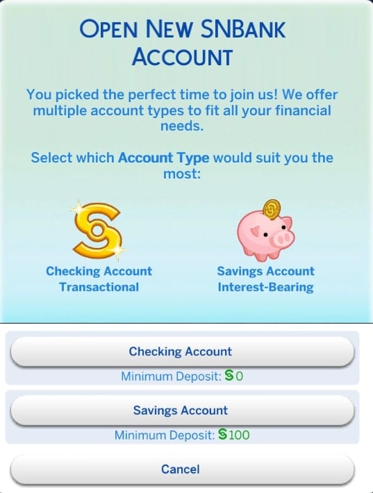 the sims 4 snb banking mod guide 2