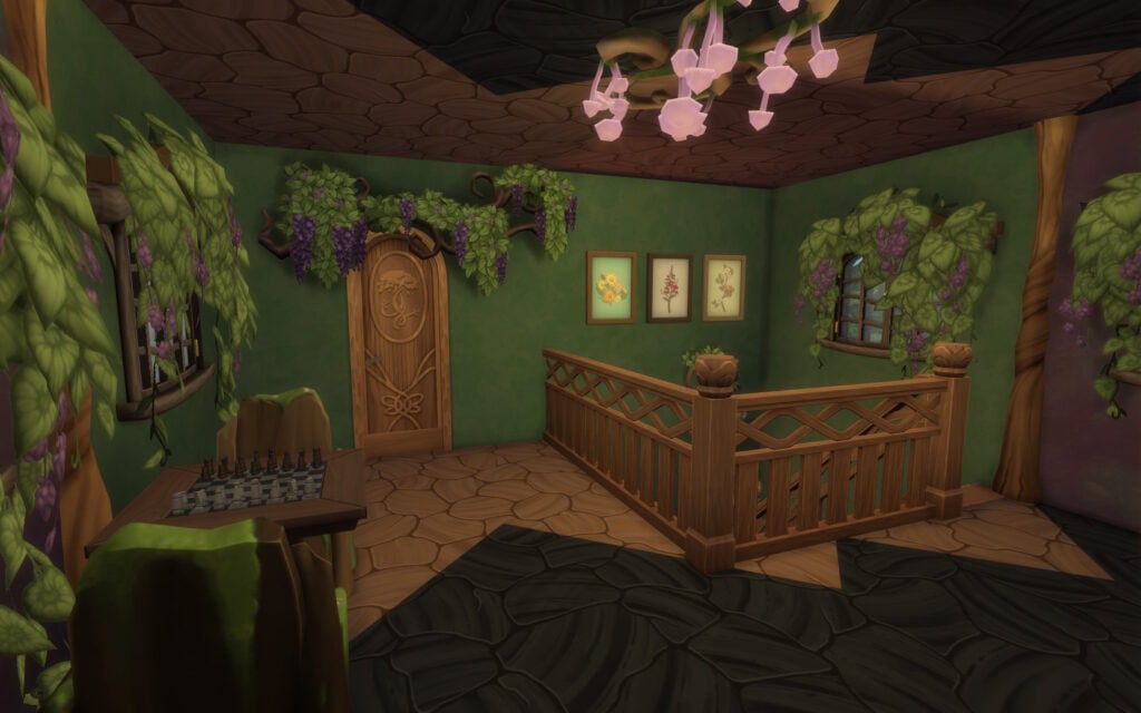 The Sims 4 Story Starter Kit: Magical Manipulation 36 upstairs2